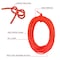 Allen Co Flagging Cord, Orange, .156 in Wide x 600 in Length, Polyester 470 - alternate 8